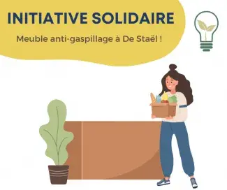 Affiche Meuble anti-gaspi sur la résidence De Stael