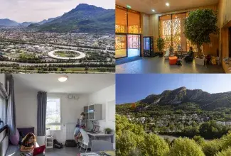 Montage photos d'un campus