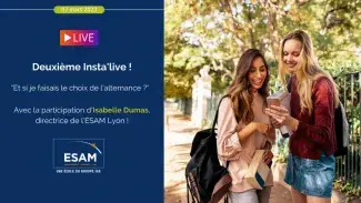 Affiche Insta Live Studélites Alternance