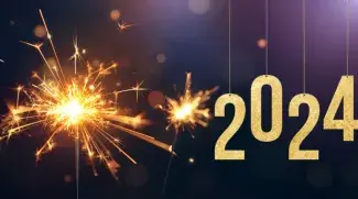 Affiche Bonne année 2024