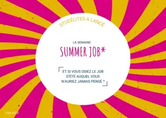 Affiche Summer job
