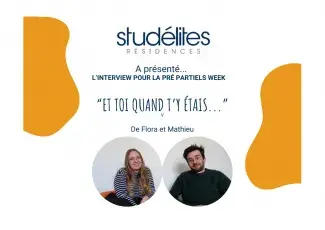 Affiche Témoignages Pré Partiels Week